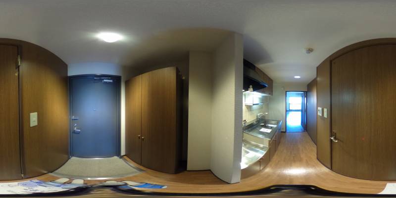 パノラマ画像玄関