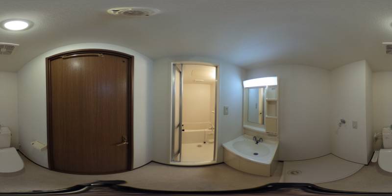 パノラマ画像トイレ