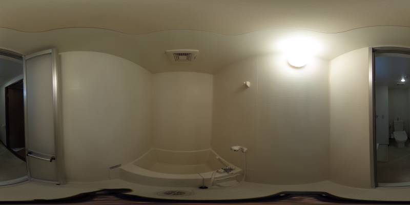 パノラマ画像バスルーム