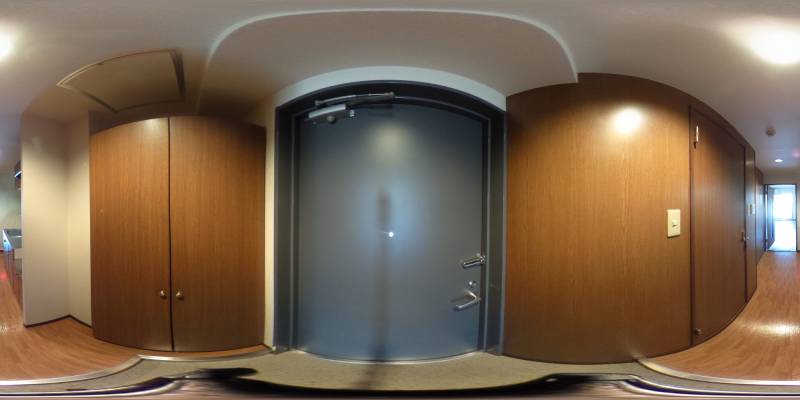 パノラマ画像玄関