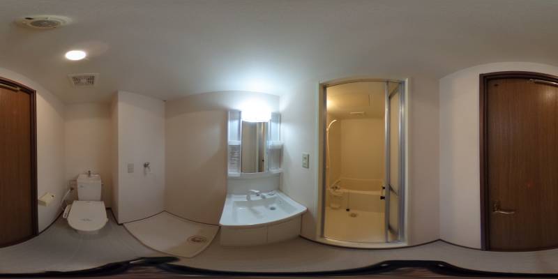 パノラマ画像トイレ