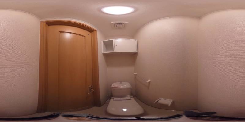 パノラマ画像トイレ