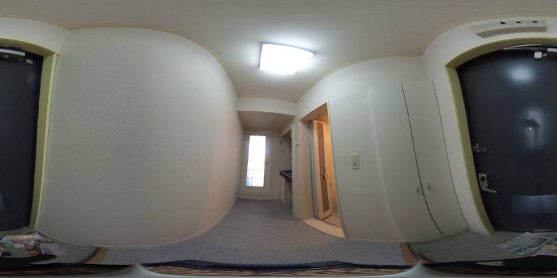 パノラマ画像玄関