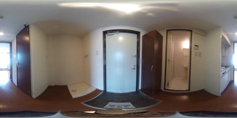 パノラマ画像玄関