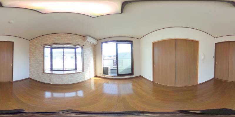 パノラマ画像洋室