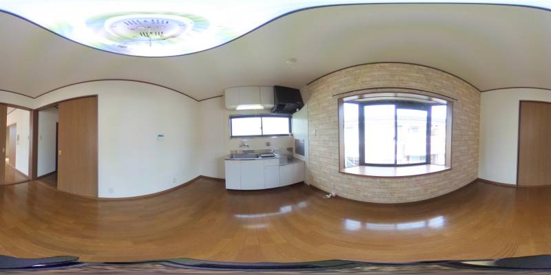 パノラマ画像リビング