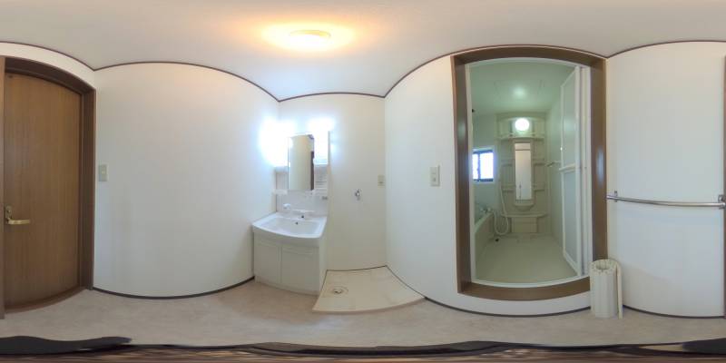 パノラマ画像洗面所