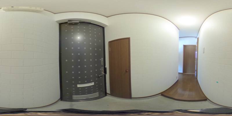 パノラマ画像玄関