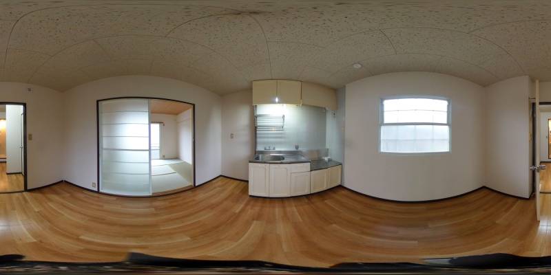 パノラマ画像リビング