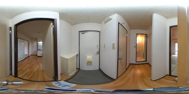 パノラマ画像玄関