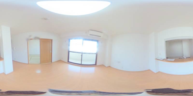 パノラマ画像リビング