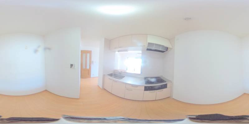 パノラマ画像キッチン