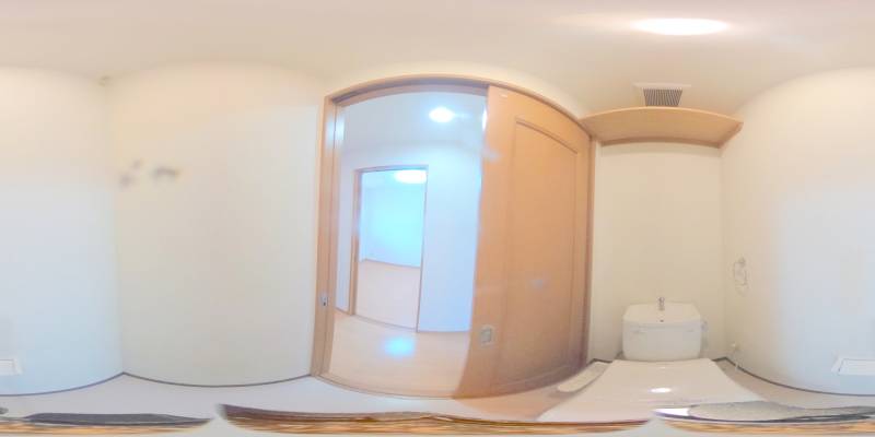 パノラマ画像トイレ