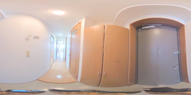 パノラマ画像玄関