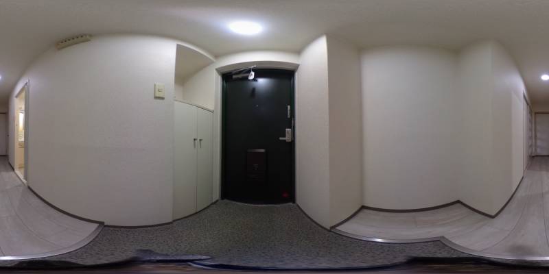 パノラマ画像玄関