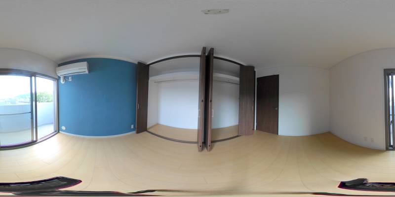 パノラマ画像洋室