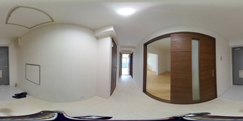 パノラマ画像玄関