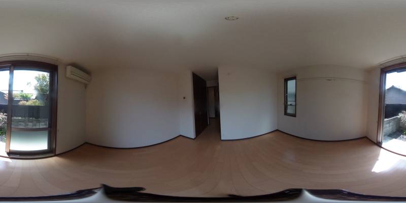 パノラマ画像洋室