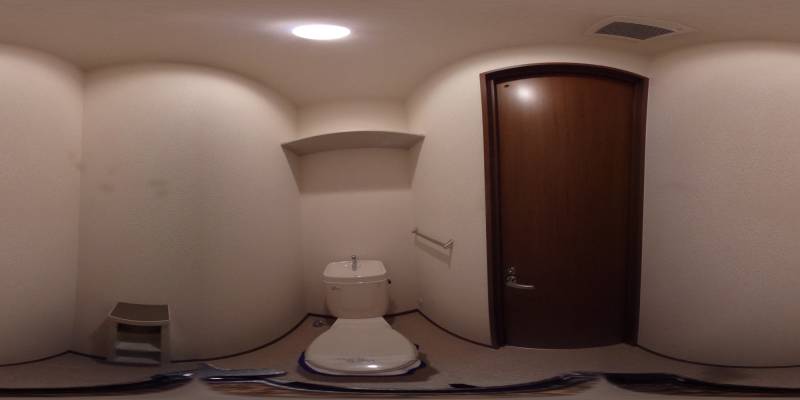 パノラマ画像トイレ