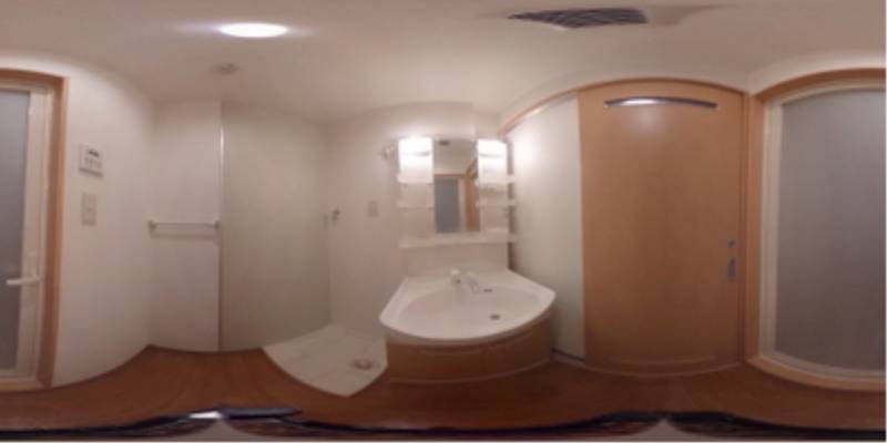 パノラマ画像洗面所