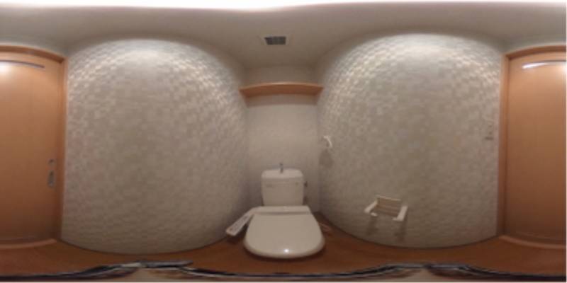 パノラマ画像トイレ