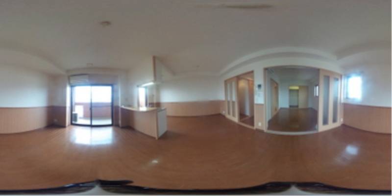 パノラマ画像リビング