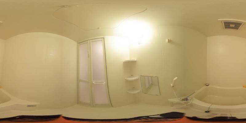 パノラマ画像バスルーム