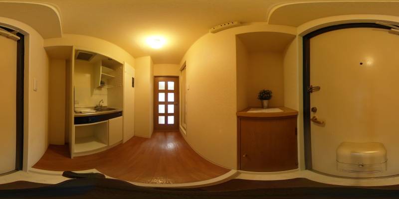 パノラマ画像玄関