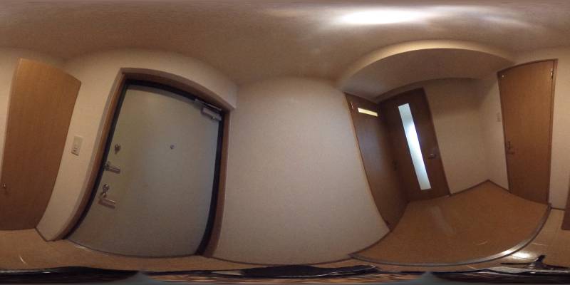 パノラマ画像玄関