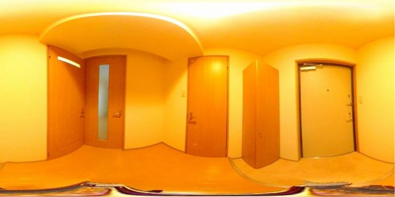 パノラマ画像玄関