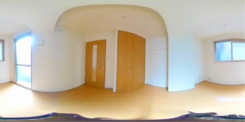 パノラマ画像洋室