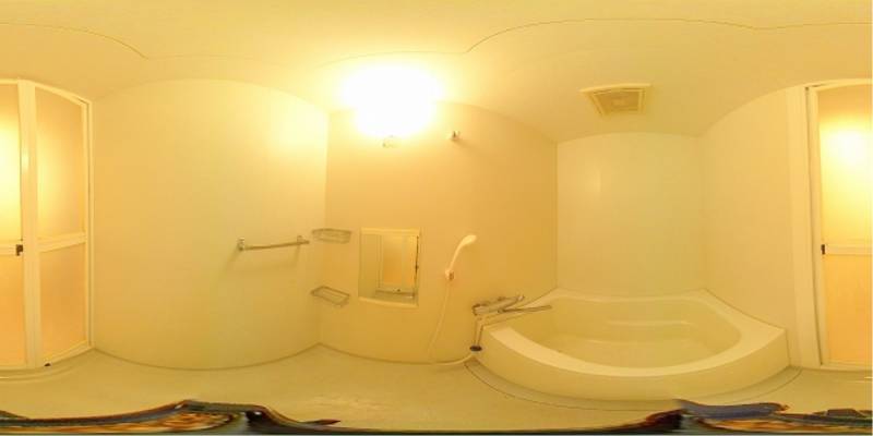 パノラマ画像バスルーム