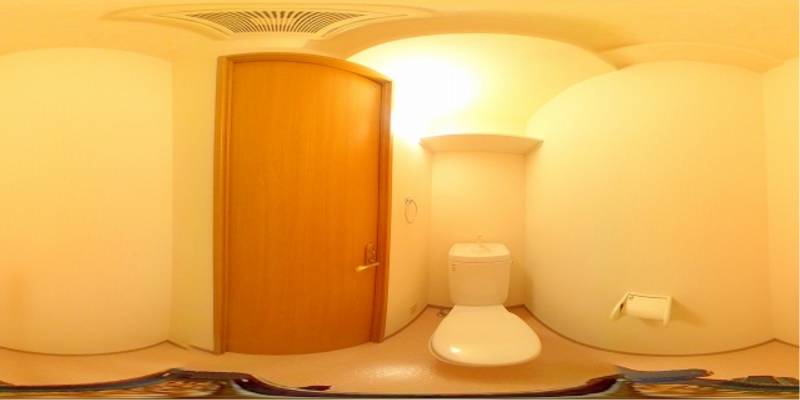 パノラマ画像トイレ