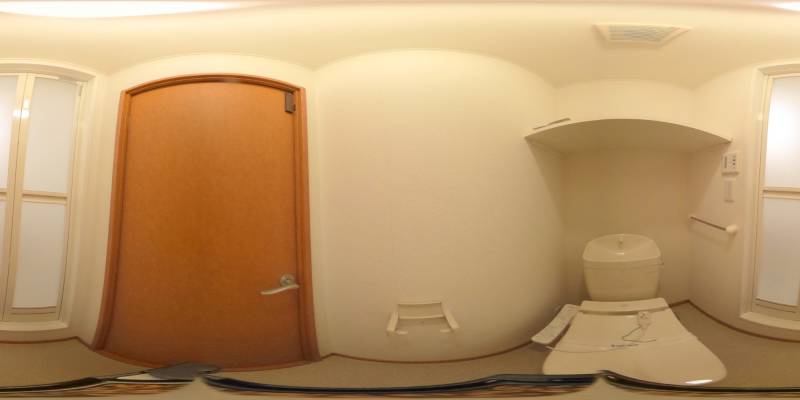 パノラマ画像トイレ