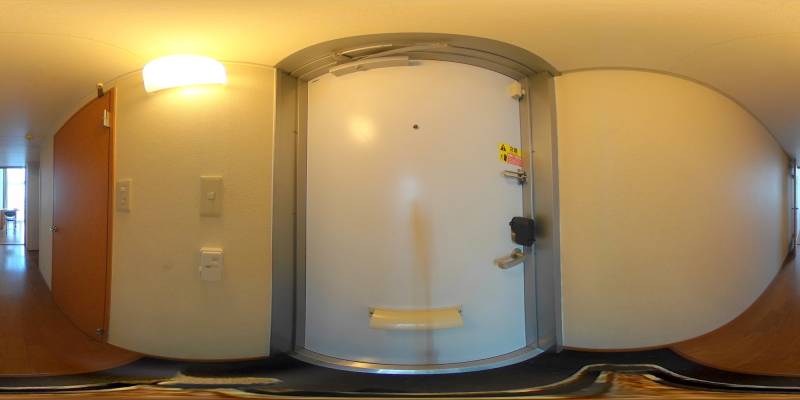 パノラマ画像玄関