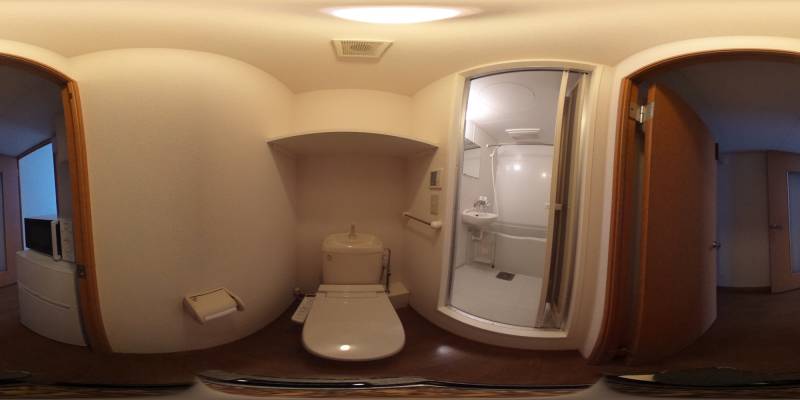 パノラマ画像トイレ