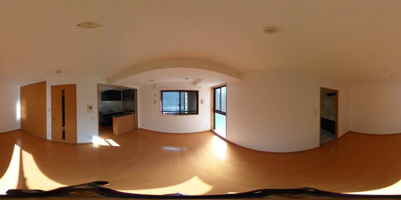 パノラマ画像リビング