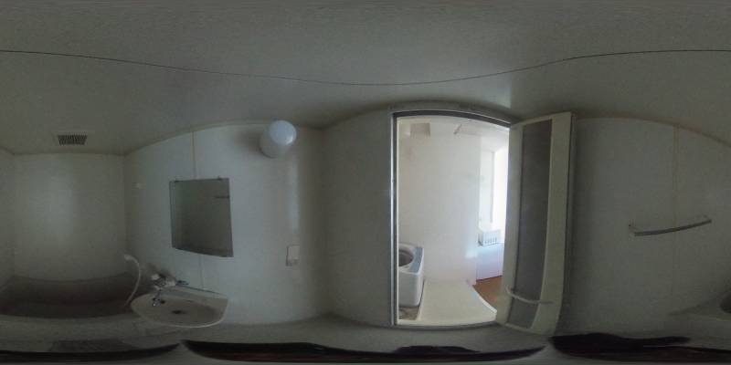 パノラマ画像バスルーム