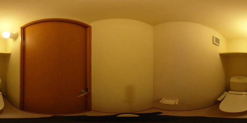 パノラマ画像トイレ