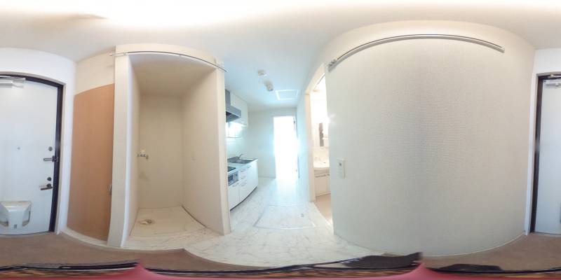 パノラマ画像玄関