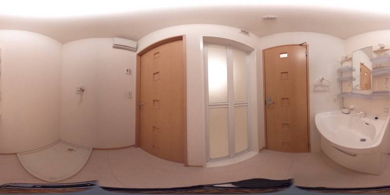 パノラマ画像洗面所