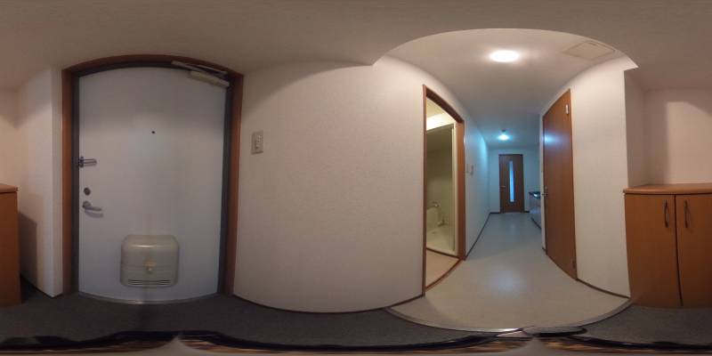 パノラマ画像玄関