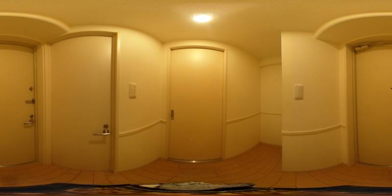 パノラマ画像玄関