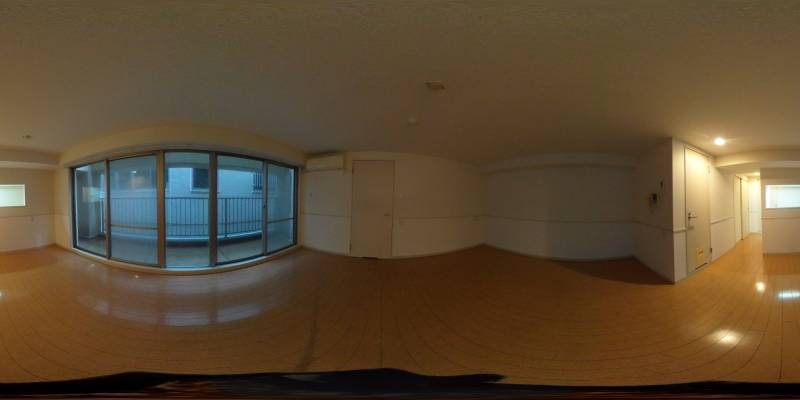 パノラマ画像リビング