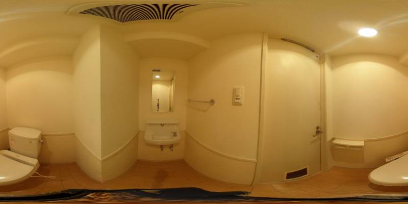 パノラマ画像トイレ