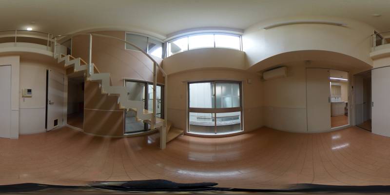 パノラマ画像リビング