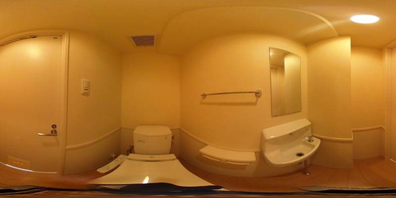 パノラマ画像トイレ