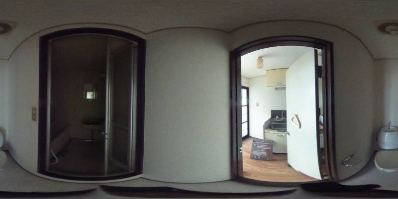 パノラマ画像トイレ