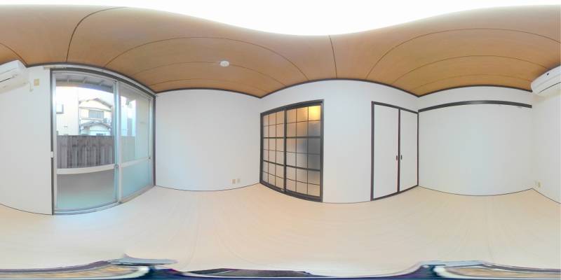 パノラマ画像洋室