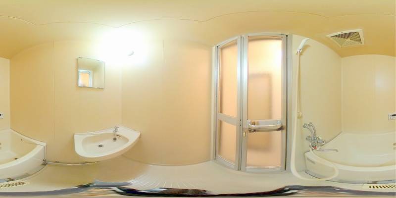 パノラマ画像バスルーム